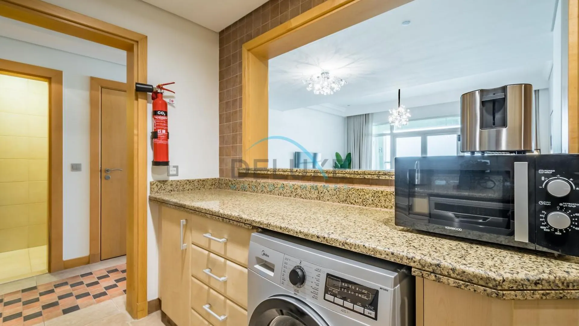 Elegant 1Br Apartment With Sea View In Al Haseer, Palm Jumeirah By Deluxe Holiday Homes Dubai