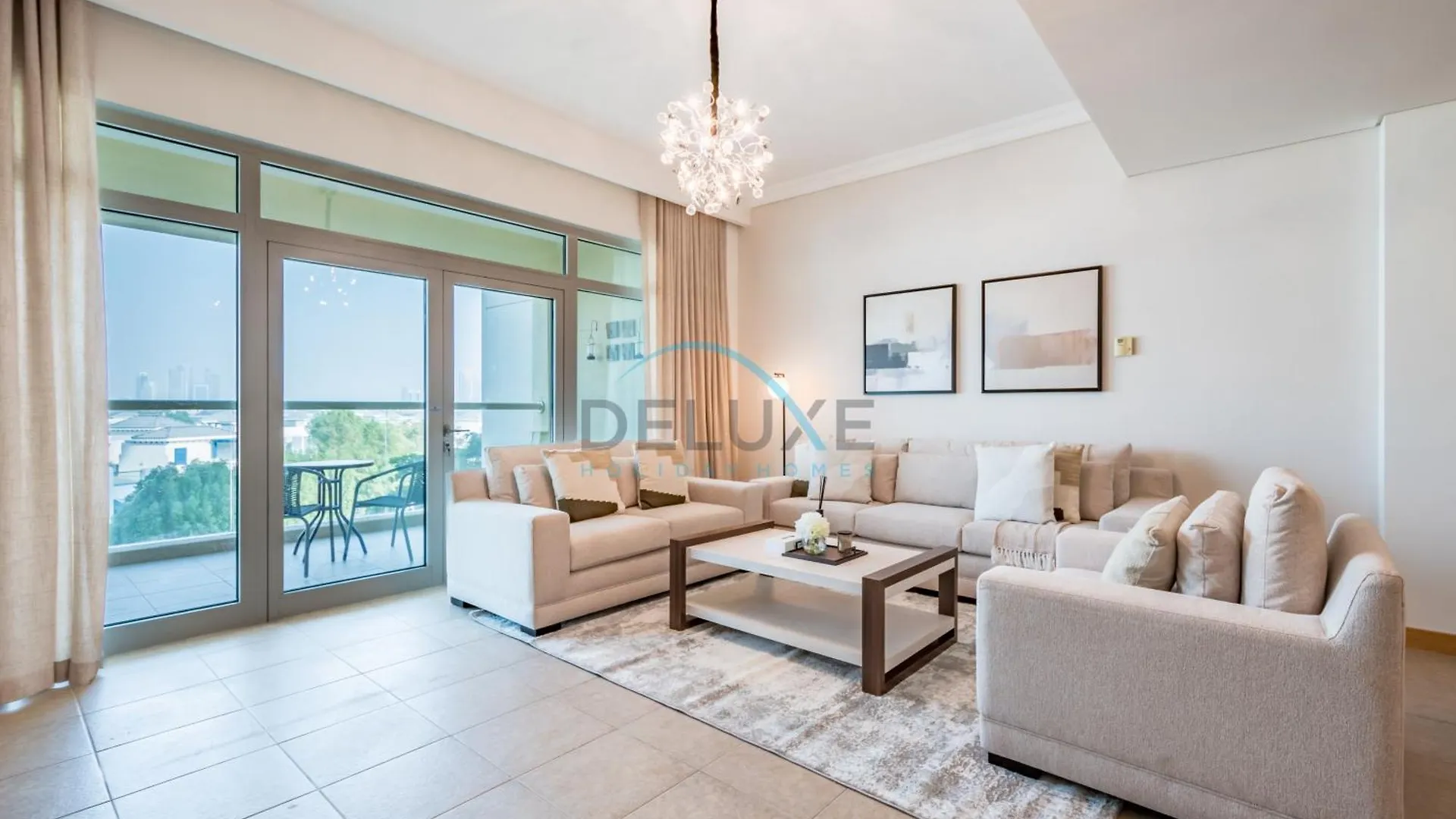 Elegant 1Br Apartment With Sea View In Al Haseer, Palm Jumeirah By Deluxe Holiday Homes Dubai United Arab Emirates