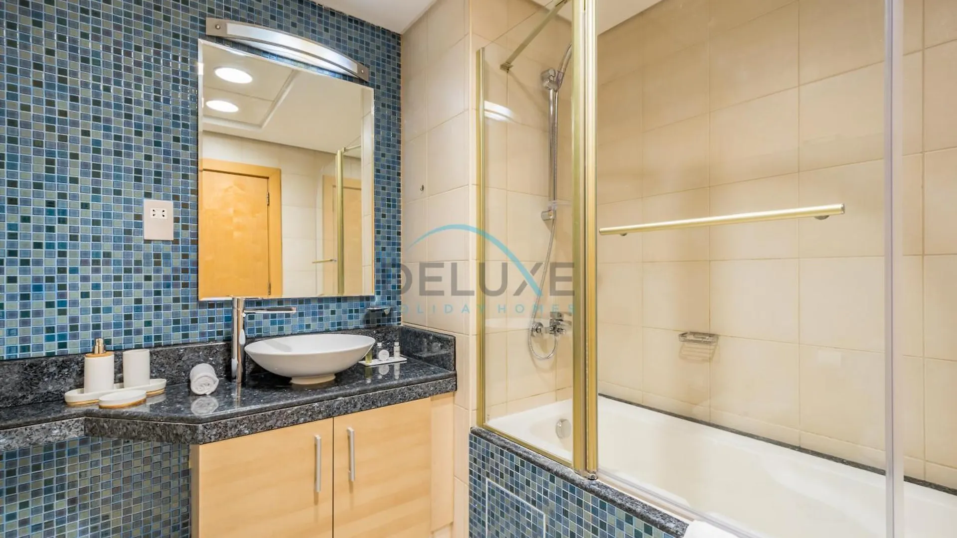 Elegant 1Br Apartment With Sea View In Al Haseer, Palm Jumeirah By Deluxe Holiday Homes Dubai Birleşik Arap Emirlikleri