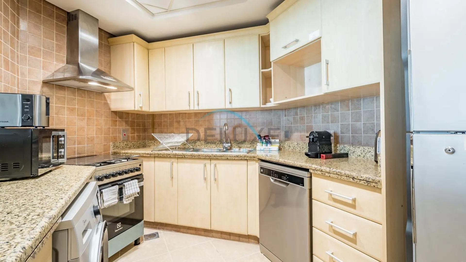 Elegant 1Br Apartment With Sea View In Al Haseer, Palm Jumeirah By Deluxe Holiday Homes ドバイ