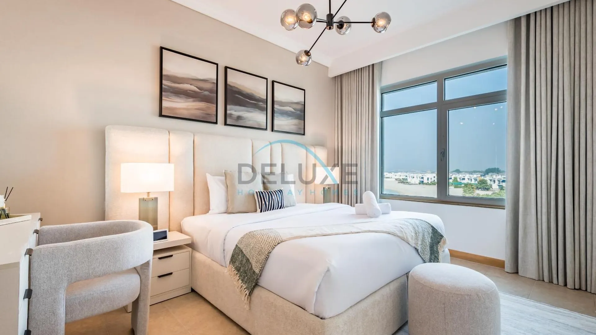 Elegant 1Br Apartment With Sea View In Al Haseer, Palm Jumeirah By Deluxe Holiday Homes ドバイ