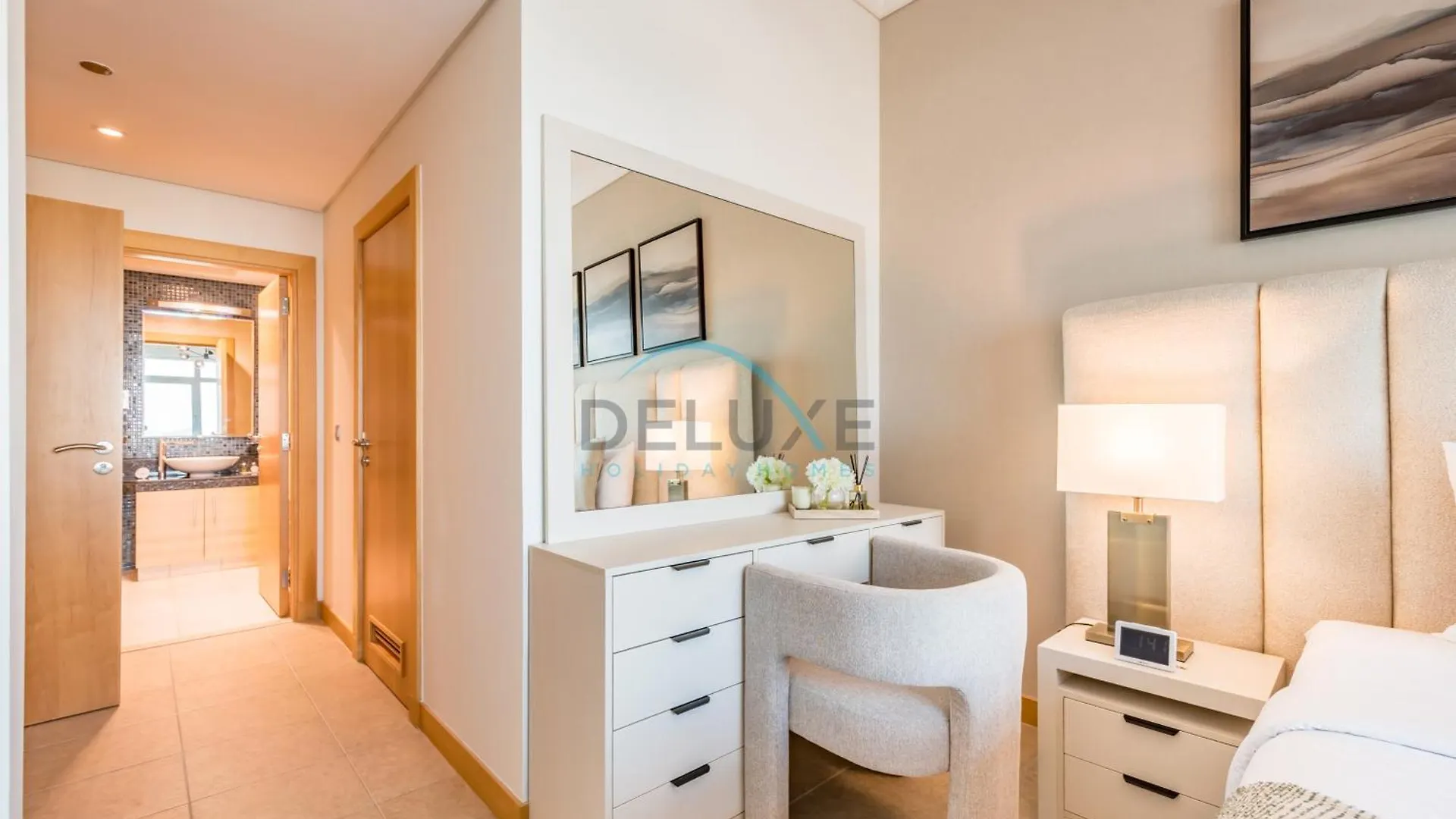 Elegant 1Br Apartment With Sea View In Al Haseer, Palm Jumeirah By Deluxe Holiday Homes ドバイ 0*,  アラブ首長国連邦