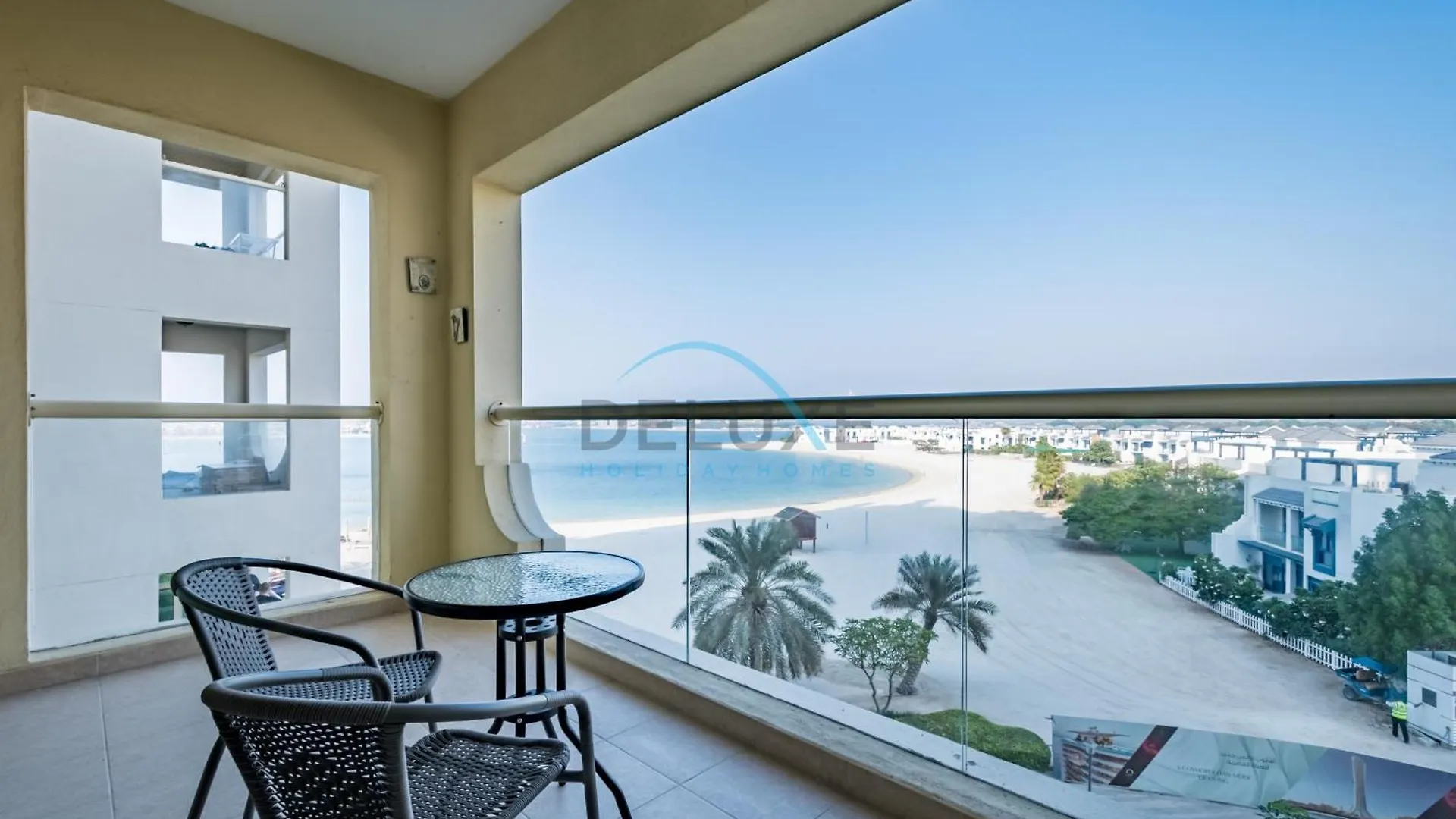Elegant 1Br Apartment With Sea View In Al Haseer, Palm Jumeirah By Deluxe Holiday Homes ドバイ