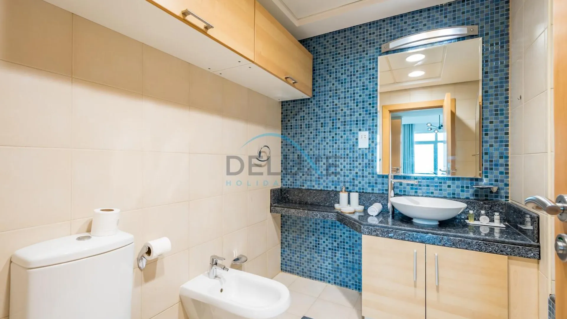 Elegant 1Br Apartment With Sea View In Al Haseer, Palm Jumeirah By Deluxe Holiday Homes ドバイ