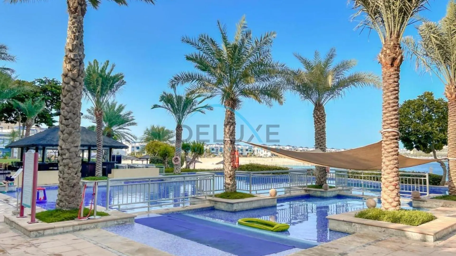 Elegant 1Br Apartment With Sea View In Al Haseer, Palm Jumeirah By Deluxe Holiday Homes ドバイ